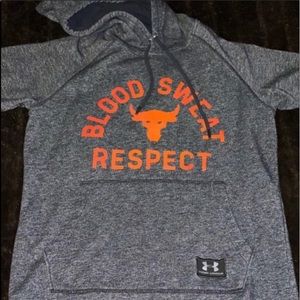 Project rock hoodie t shirt